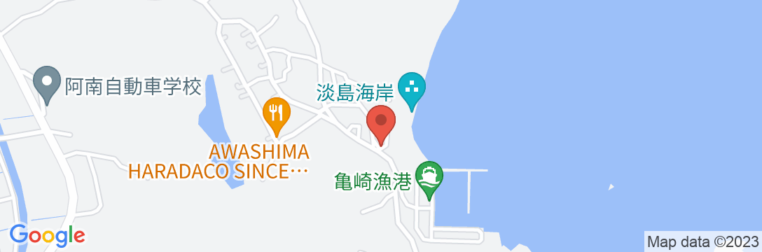 淡島シーサイドコテージ【Vacation STAY提供】の地図