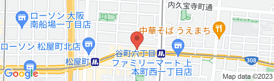 9別邸 大阪谷町 MAISON DE 9【Vacation STAY提供】の地図