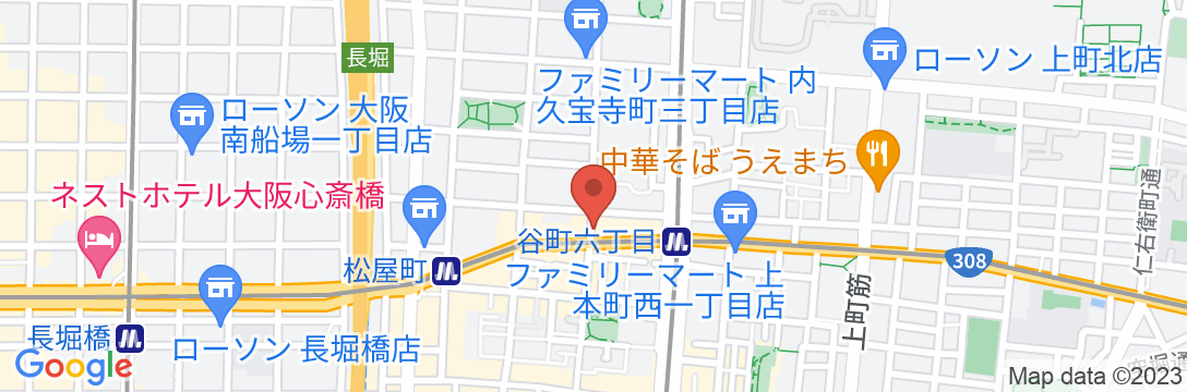 9別邸 大阪谷町 MAISON DE 9【Vacation STAY提供】の地図
