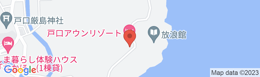 戸口アウンリゾートKUSUMARU【Vacation STAY提供】の地図