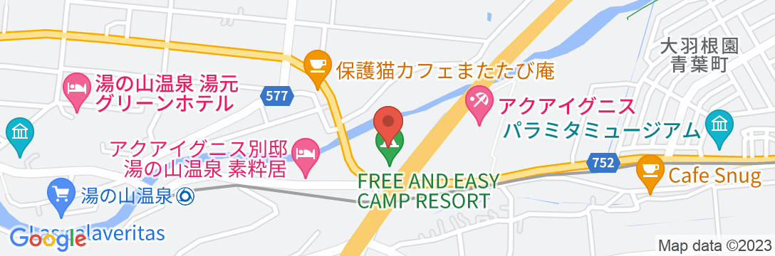 FREE AND EASY CAMP RESORT【Vacation STAY提供】の地図