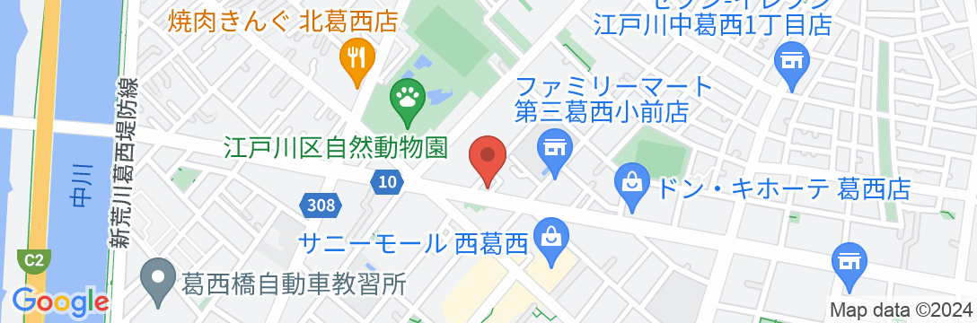 Tokyo stay Hut SARI【Vacation STAY提供】の地図