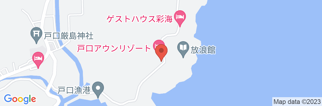 戸口アウンリゾート KanashaB棟【Vacation STAY提供】の地図