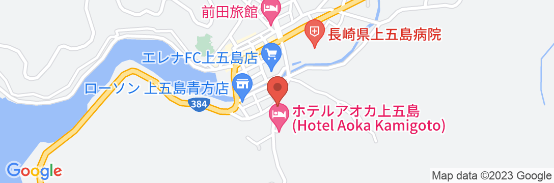 ゲストハウスYASURAGI上五島【Vacation STAY提供】の地図