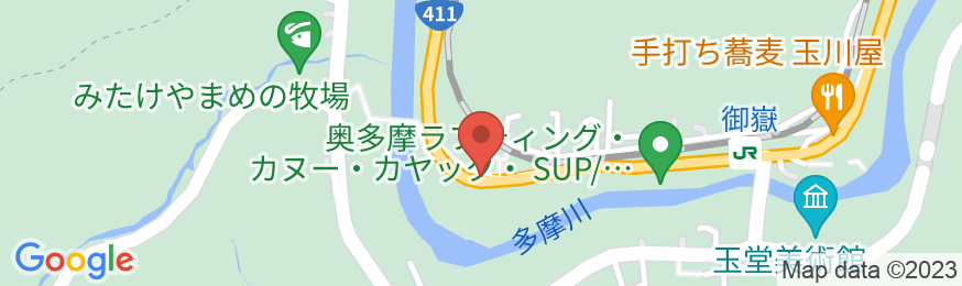 加美屋リゾート奥多摩 テラス&風呂/民泊【Vacation STAY提供】の地図