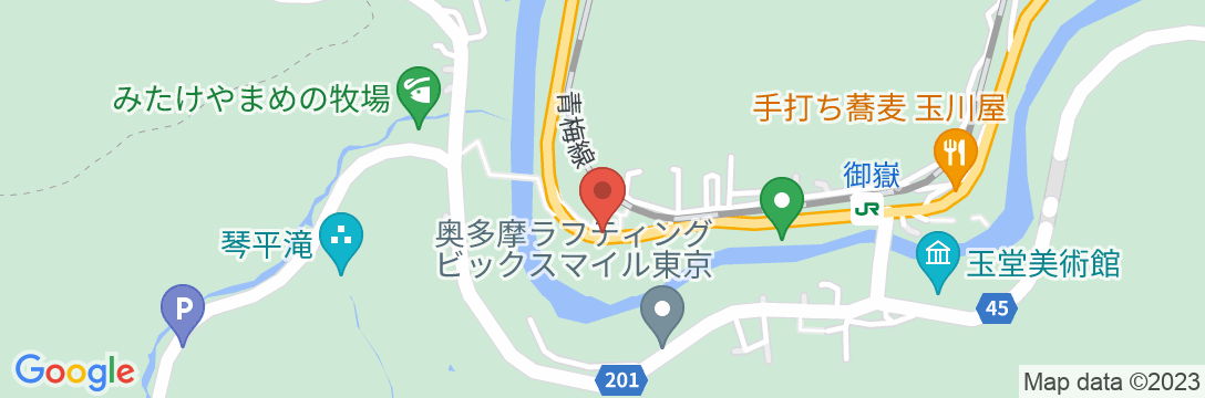 加美屋リゾート奥多摩 テラス&風呂/民泊【Vacation STAY提供】の地図