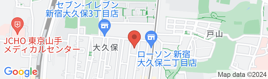 F3★新宿大久保/民泊【Vacation STAY提供】の地図