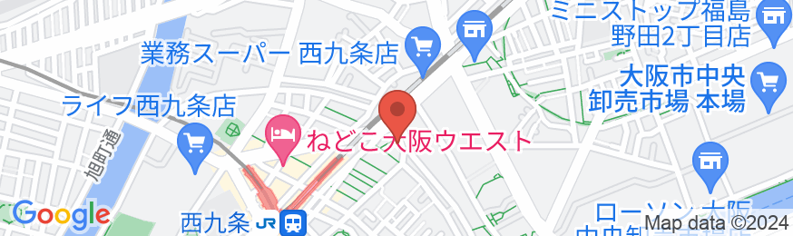 USJ,大阪観光に最適、西九条楽しいHotel/民泊【Vacation STAY提供】の地図
