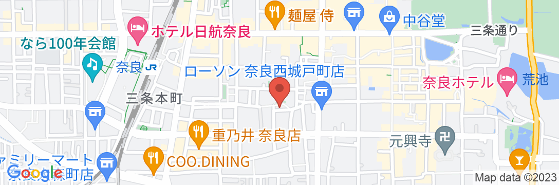 【奈良旅館VILLA・EAST】【Vacation STAY提供】の地図