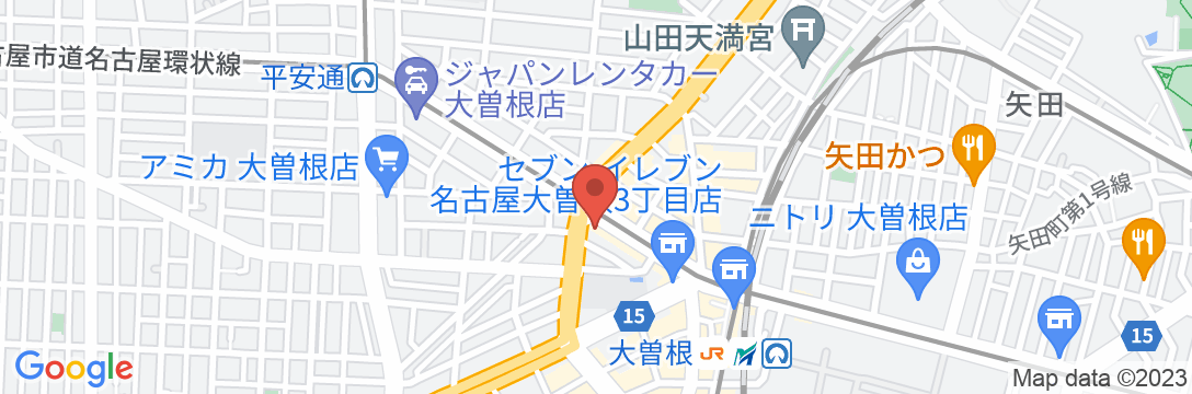 名古屋の部屋/民泊【Vacation STAY提供】の地図
