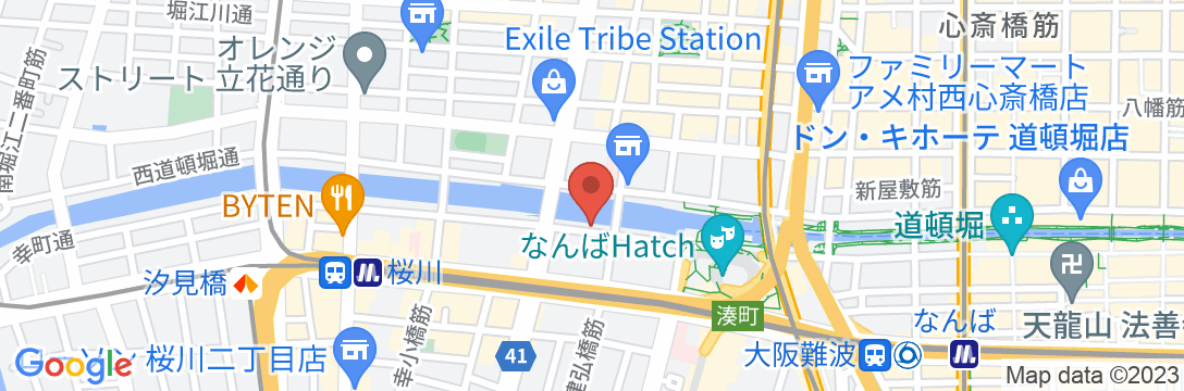 アリタハイツ難波503/民泊【Vacation STAY提供】の地図