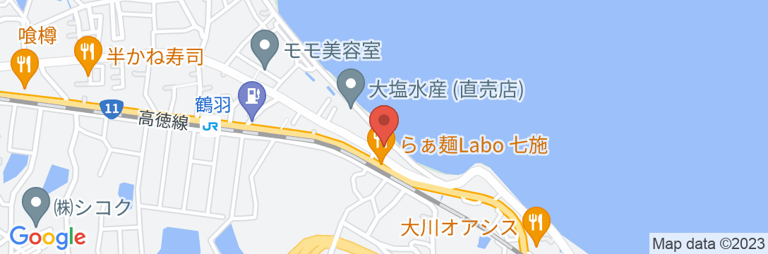 Beach SPA TSUDA(0 Cero棟)【Vacation STAY提供】の地図