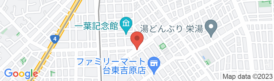 寅ホテル 浅草寺 TORA HOTEL SENSOJI【Vacation STAY提供】の地図