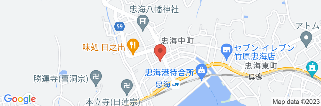 古民家宿 あかり忠海/民泊【Vacation STAY提供】の地図