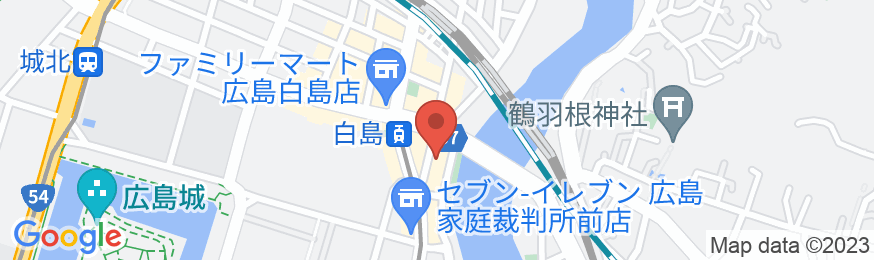 アーバングレース広島/民泊【Vacation STAY提供】の地図