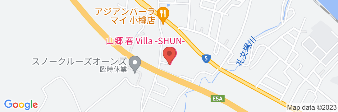 The VILLA SHUN【Hotel in nature】【Vacation STAY提供】の地図