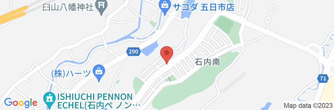 ガレージハウスホテル ISHIUCHI BASE/民泊【Vacation STAY提供】の地図