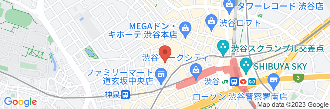 ライオンズマンション道玄坂/民泊【Vacation STAY提供】の地図