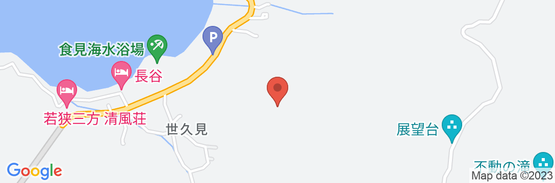 若狭三方 磯料理 清風荘<福井県三方郡>の地図