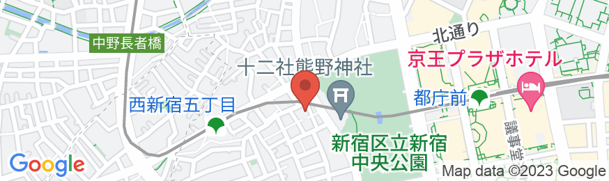 FLレジデンス新宿II・浅築・西新宿・新宿中央公園/民泊【Vacation STAY提供】の地図