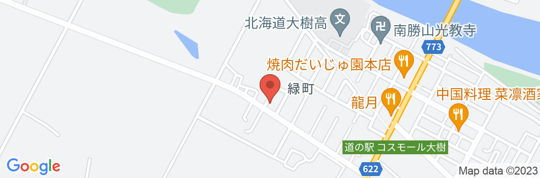 緑町ゲストハウス/民泊【Vacation STAY提供】の地図