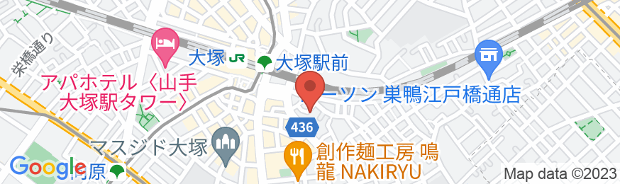 ロードス大塚ホテル【Vacation STAY提供】の地図