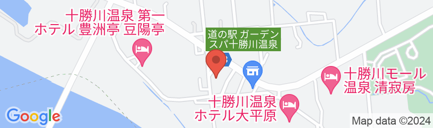 十勝川温泉 富士ホテルの地図