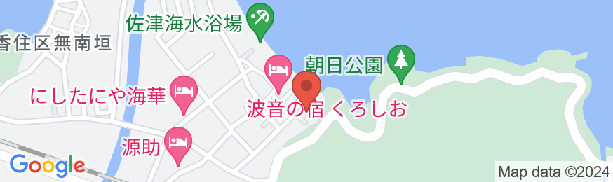 佐津温泉 渚に続く海辺の宿 源六<兵庫県>の地図