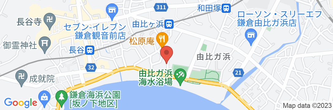 STELLA STORIA 由比ヶ浜【Vacation STAY提供】の地図
