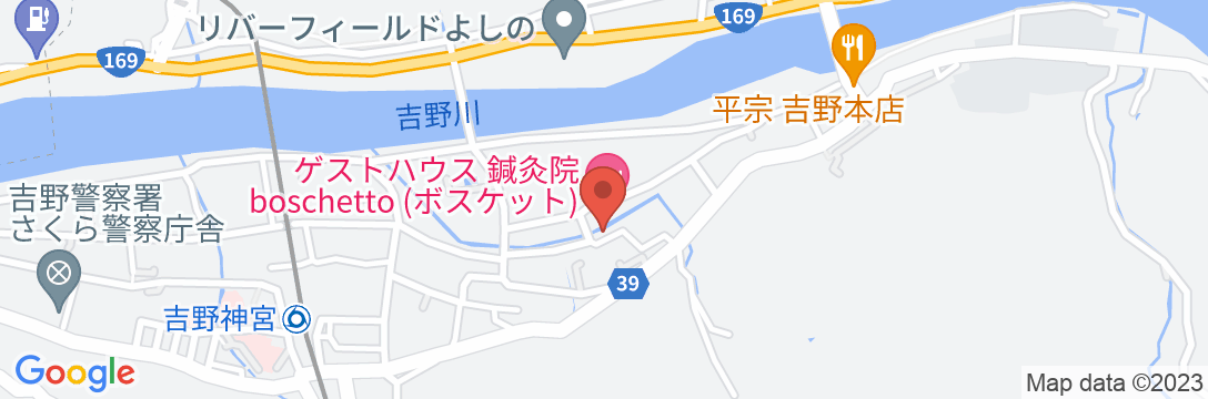 HEARTH_YOSHINO/民泊【Vacation STAY提供】の地図