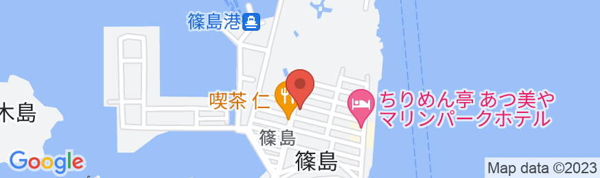 篠島 海幸の宿 きらく<篠島>の地図