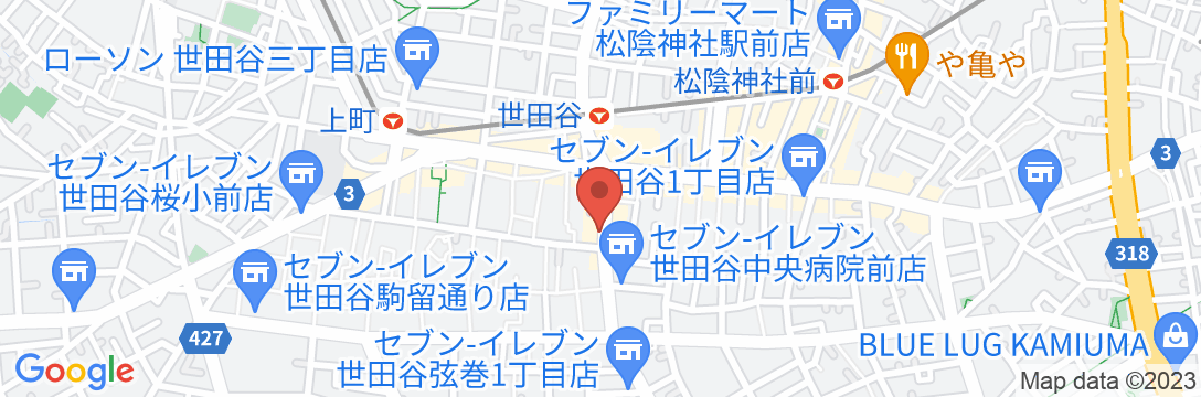世田谷千利休マンション/民泊【Vacation STAY提供】の地図