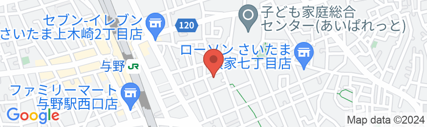 さいたま新都心まで地下鉄で2分 浦和STAY/民泊【Vacation STAY提供】の地図
