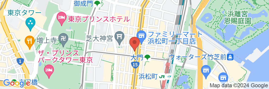 カプセルイン浜松町【Vacation STAY提供】の地図