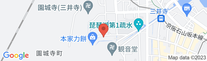 和空 三井寺/民泊【Vacation STAY提供】の地図