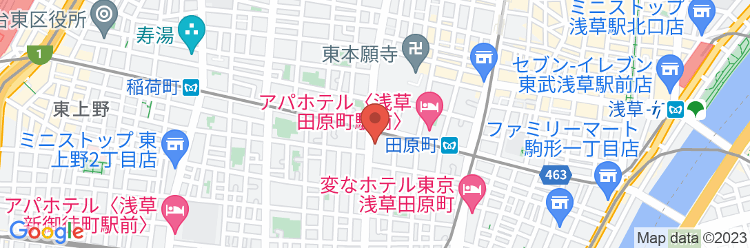 浅草ホテル【Vacation STAY提供】の地図