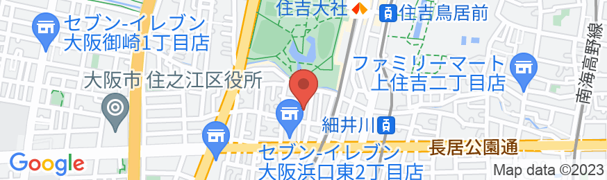 旅タイム・住吉大社/民泊【Vacation STAY提供】の地図