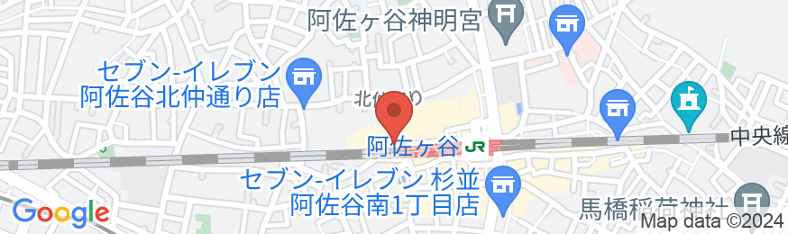 旅館「禅」阿佐ヶ谷【Vacation STAY提供】の地図