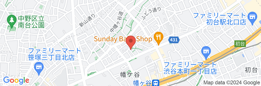 LIVION V 幡ヶ谷/民泊【Vacation STAY提供】の地図