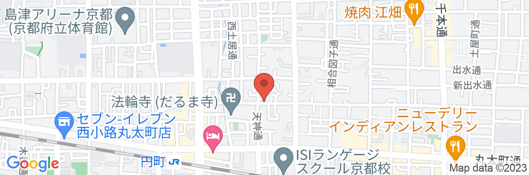 中村屋 京都円町別邸 桜【Vacation STAY提供】の地図