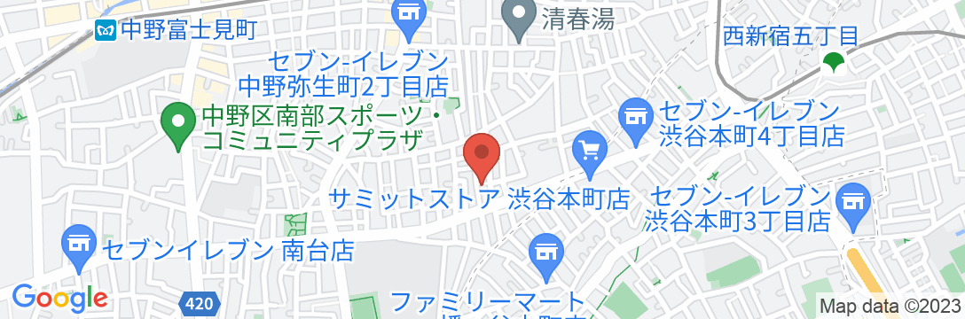 SLEEPLAB THE STAY 西新宿の地図