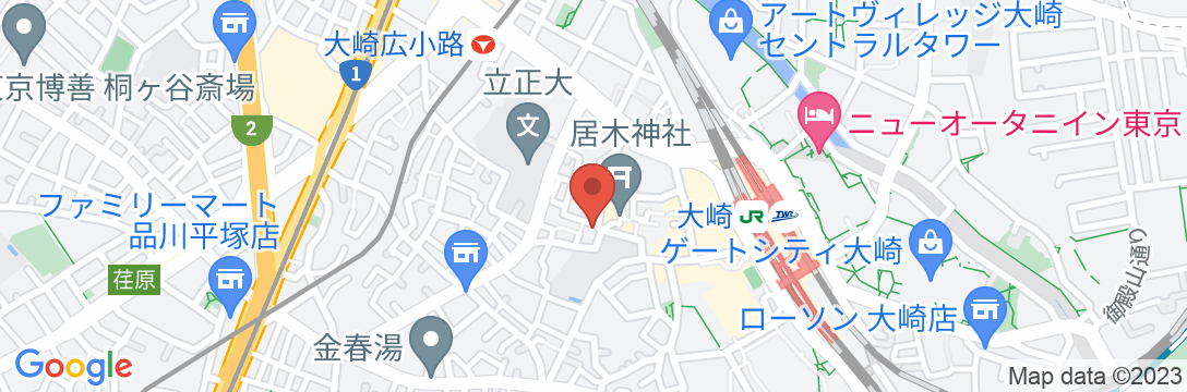 SLEEPLAB THE STAY 大崎の地図
