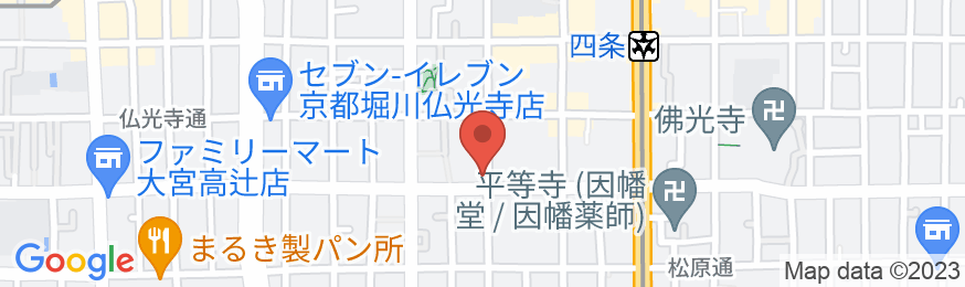 We Base京都の地図
