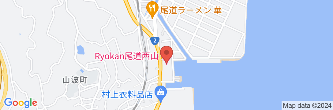 Ryokan 尾道西山の地図