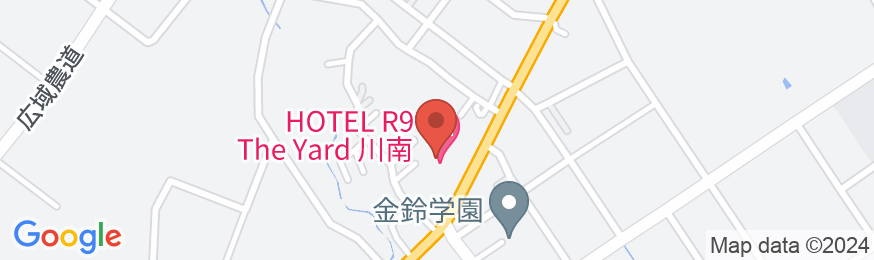 HOTEL R9 The Yard 川南の地図