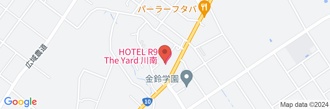 HOTEL R9 The Yard 川南の地図