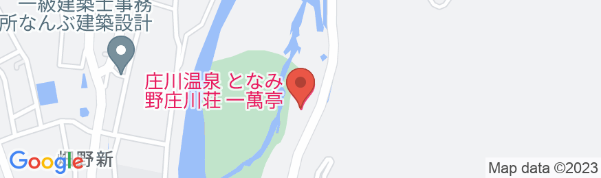 庄川温泉 となみ野庄川荘 一萬亭(BBHホテルグループ)の地図
