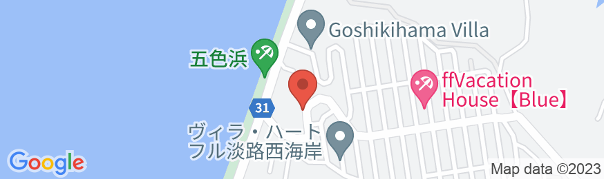 Sunset Villa M＇s Goshikihama<淡路島>の地図