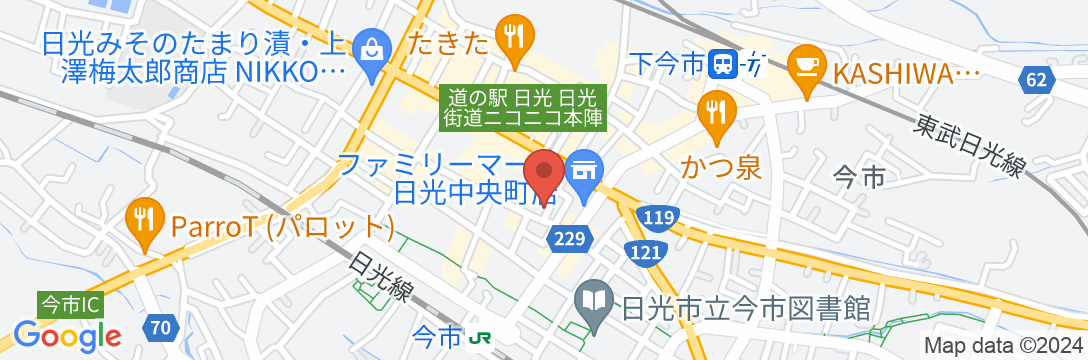ARS Hotel Nikko/Imaichiの地図