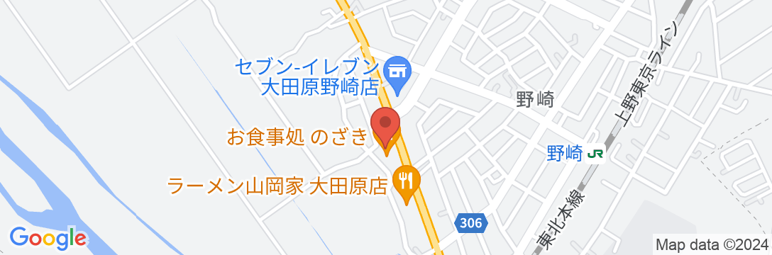 トレイルイン那須大田原(Trail inn 那須大田原)の地図